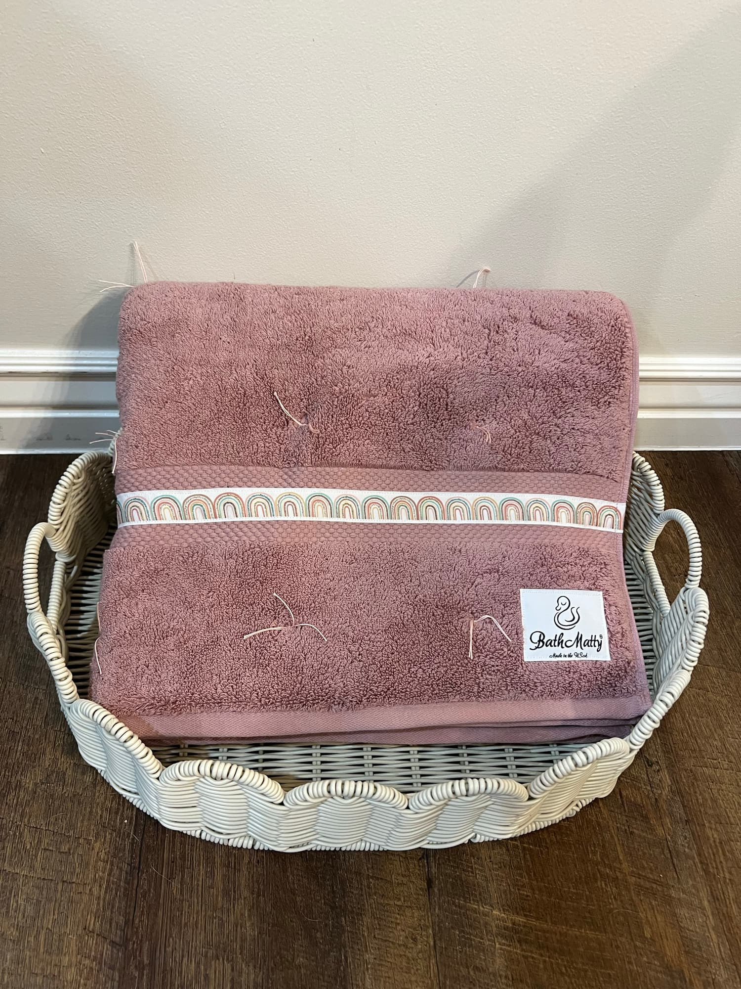 Mauve BathMatty